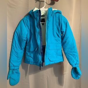 Kids Blue Winter Coat